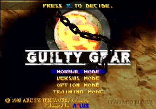 Guilty Gear screenshot 3 for Playstation